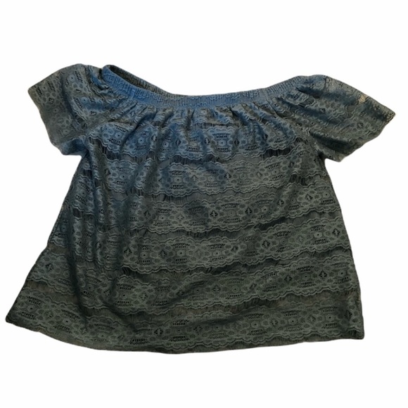 Lily White Women’s Size Small Off Shoulder Blouse - Picture 2 of 12